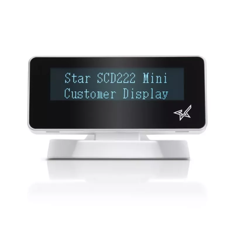 Display Star Micronics SCD222U 20 digits USB 2.0 Valge