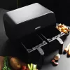 Õhufritüür Petra PT4750BLKVDEEU7, kahekambriline, mahutavus 3,7 L, must