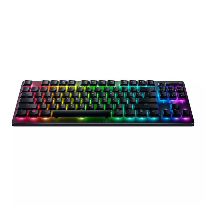 Razer DeathStalker V2 Pro Tenkeyless klaviatuur Mängimine USB Bluetooth QWERTY Must