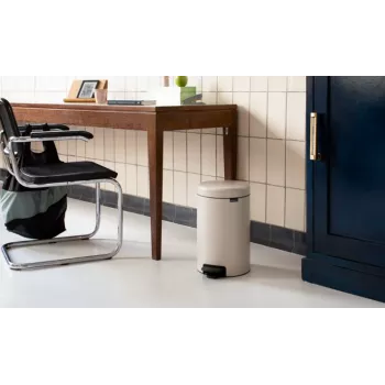 Brabantia NewIcon - 12 l - ümmargune - beež - Terrace - Belgia - 25,1 cm (149924)