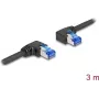 Võrgukaabel DeLOCK RJ45 Cat.6A S/FTP 3m Must