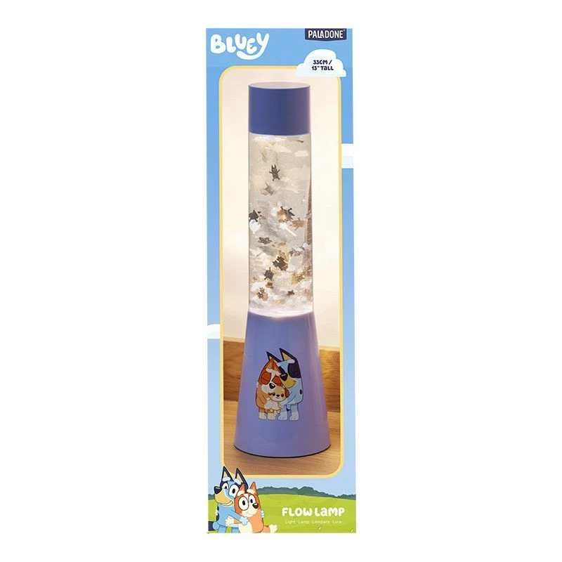 Lauavalgusti Paladone Bluey GloBuddies Flow Lamp — tegelaskujuga LED-öölamp