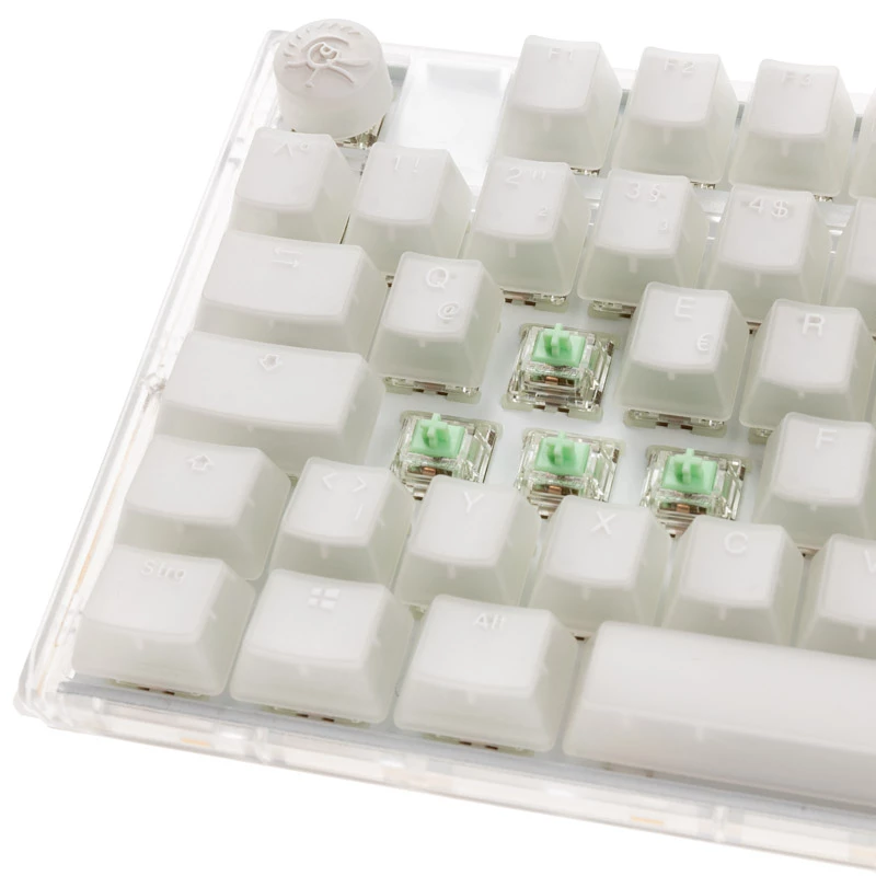 Ducky One 3 RGB mänguklaviatuur USB QWERTY US English Valge