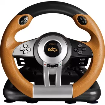 Rool + pedaalid Speedlink DRIFT O.Z. must hall oranž
