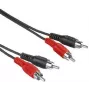 Hama 30457 helikaabel 2,5 m RCA Must