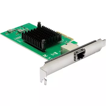 Inter-Tech ST-7267 PCIe RJ-45 10 Gbit/s liidesekaart Roheline Hõbedane