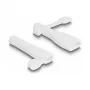 DeLOCK tolmukate USB Type-A isasele ja USB USB-C isasele, komplekt 2 tk, valge
