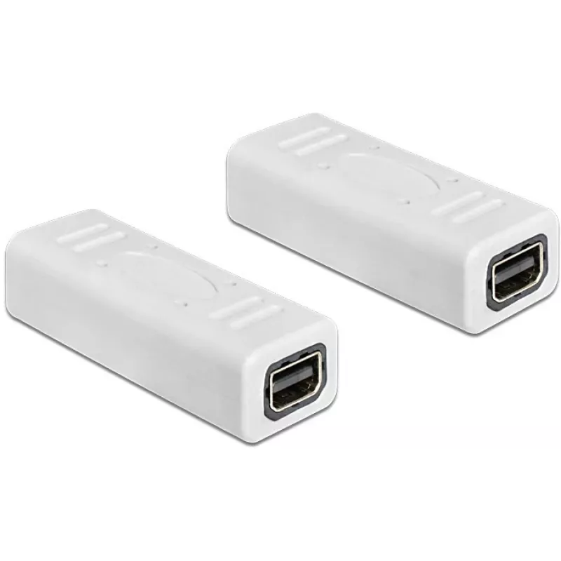 Kaabli pistikuadapter DeLOCK 65450 Mini DisplayPort Valge