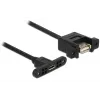 USB-kaabel Micro-USB B USB A DeLOCK 85109 0,25 m
