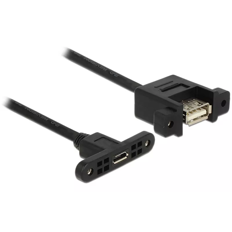 USB-kaabel Micro-USB B USB A DeLOCK 85109 0,25 m