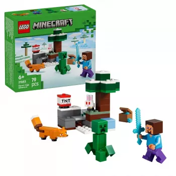 LEGO MINECRAFT 21583 Steve'i Taiga seiklus