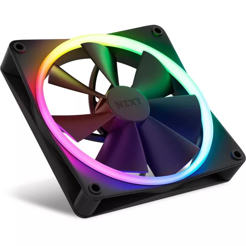 Fan NZXT F140 RGB DUO 14 cm Must 500-1800 RPM 2 pcs