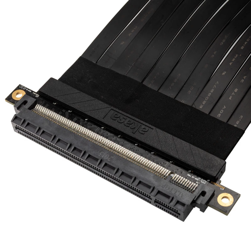 Riser kaabel Akasa RISER Must X2 Premium PCIe 3.0 x16 20CM