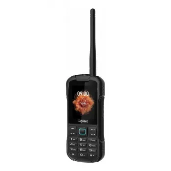 GIGASET GLX 8 ACTIVE must 6,1 cm 2,4-tolline ekraan Push-to-talk funktsioon 2500 mAh aku IP68 2 MP kaamera Dual-SIM Bluetooth