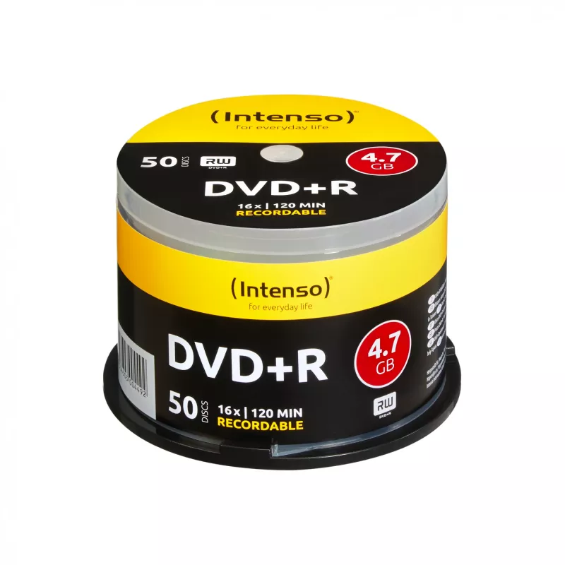 DVD+R Intenso 4111155 4.7 GB 50 tk