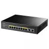 Cudy GS1010PE võrgukommutaator Gigabit Ethernet 10 porti PoE Must