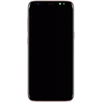 Eesmine LCD-koost Samsung Galaxy S8 SM-G950F-le, roosa asendusekraan