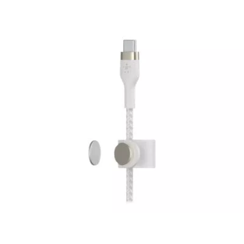 Belkin BOOSTCHARGE PRO Flex USB-kaabel 3 m USB 2.0 USB C Valge (CAB011BT3MWH)