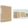 ELBA Touareg Ring Binder, A4, beež, 4-rõngaline, 35 mm selg, 25 mm rõngas