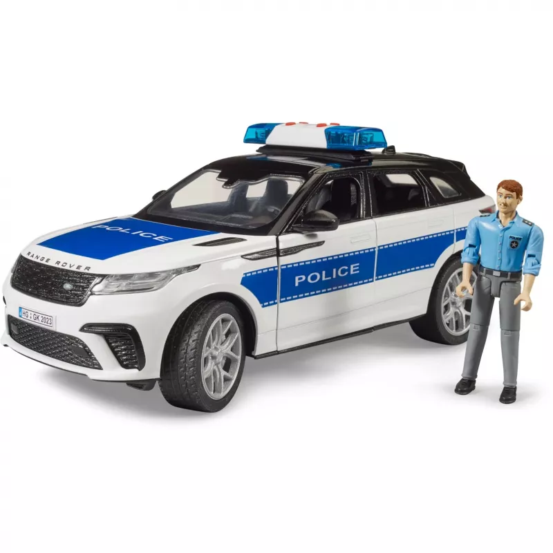 Sõiduk Range Rover Velar Police koos figuuriga