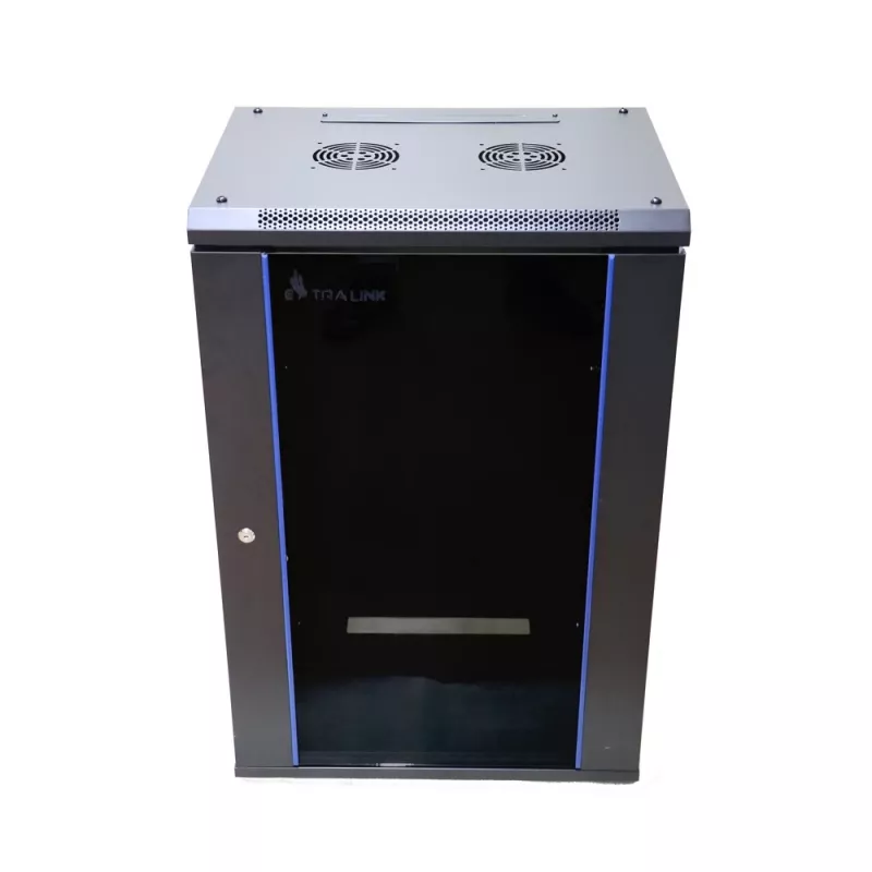Seinale paigaldatav rack Extralink Extralink Rackmount cabinet 15U 600x600 Must