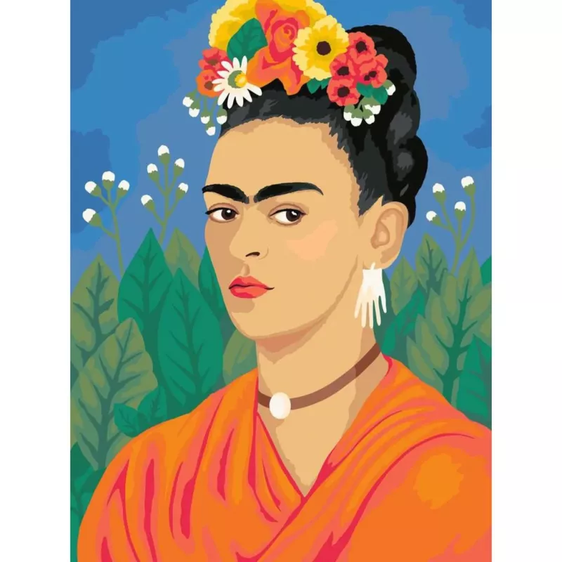 Lõuendist puslekomplekt Ravensburger CreArt ART Collection: Frida Kahlo maal, Canvas Edition