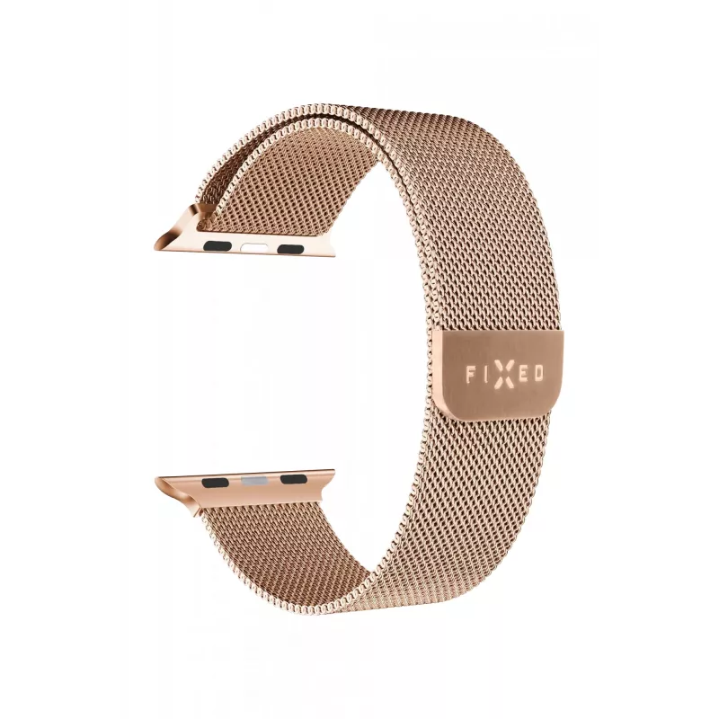 Võrkrihm FIXED FIXMEST-436-RG Apple Watchile 38/40/41mm Roosakuldne