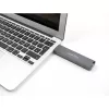 Delock - Speichergehäuse - externes Gehäuse für M.2 NVME PCIe SSD oder SATA SSD mit USB 10 Gbps Typ-A-Stecker - M.2 - M.2 NVMe Card / SATA 6Gb/s - USB