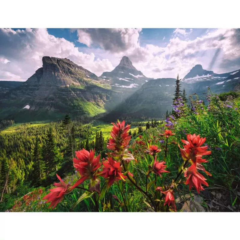 Jigsaw puzzle Ravensburger Untouched Mountains 2000 pieces – 2000-osaline pusle Ravensburgerilt