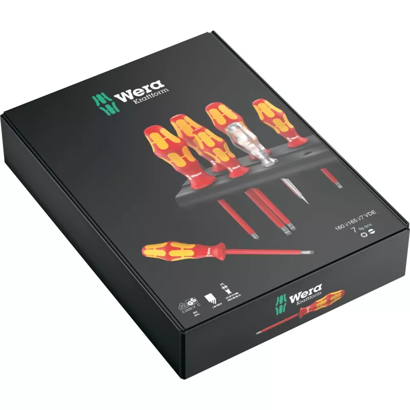 Wera 05006148001 käsikruvikeeraja komplekt Täppiskruvikeeraja