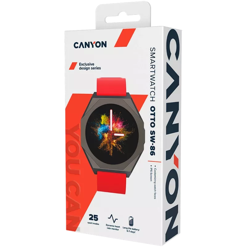 CANYON nutikell Otto SW-86 Punane