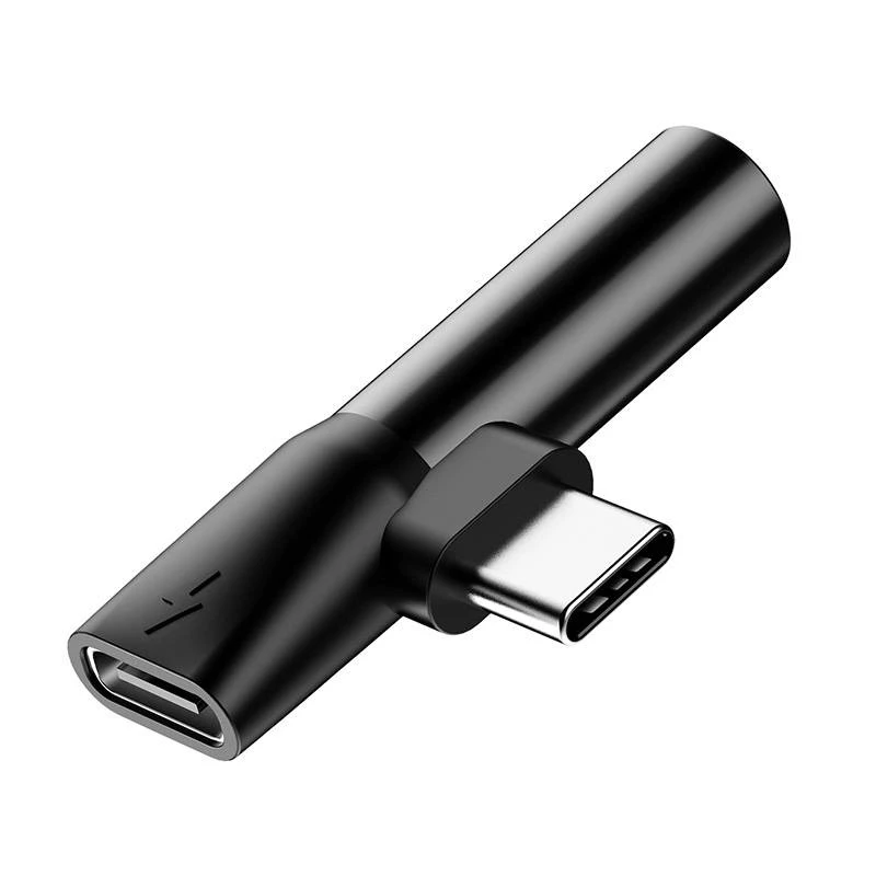 Baseus Audio Adapter USB-C kuni Mini Jack 3.5mm + USB-C (must)