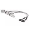 USB Slot Bracket kaabel Digitus AK-300301-002-E