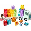Ehitusmänguasi LEGO DUPLO 10421 ABC Truck, 36 tükki, 2 minifiguuri, vanusele 2+, mõõdud 110×140×70 mm