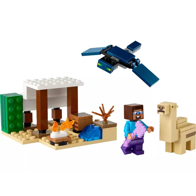 Lego Minecraft 21251 Steve'i kõrberetke mängukomplekt