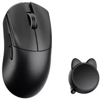 WLMOUSE HUAN Gaming Maus, Omron Optical Switches - schwarz (HUAN-BLACK-O)