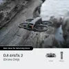 Drone DJI Avata 2 — maksimaalne ulatus 13 000 m, max kiirus 27 m/s, 4 rootorit, must (ilma prillide või kaugjuhtimispuldita)