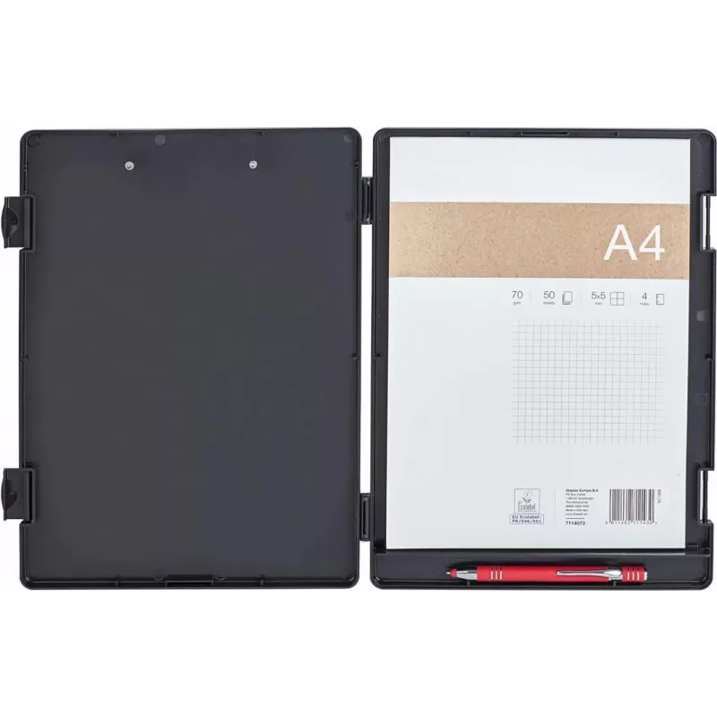 MAUL 2349290 klamberlaud A4 plastmust (2349290)