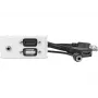 Vivolink WI221281 pistikupesa HDMI + USB A + 3,5 mm valge