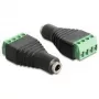 Kaabli soovahetaja DeLOCK 65457 3.5mm 4pin must roheline