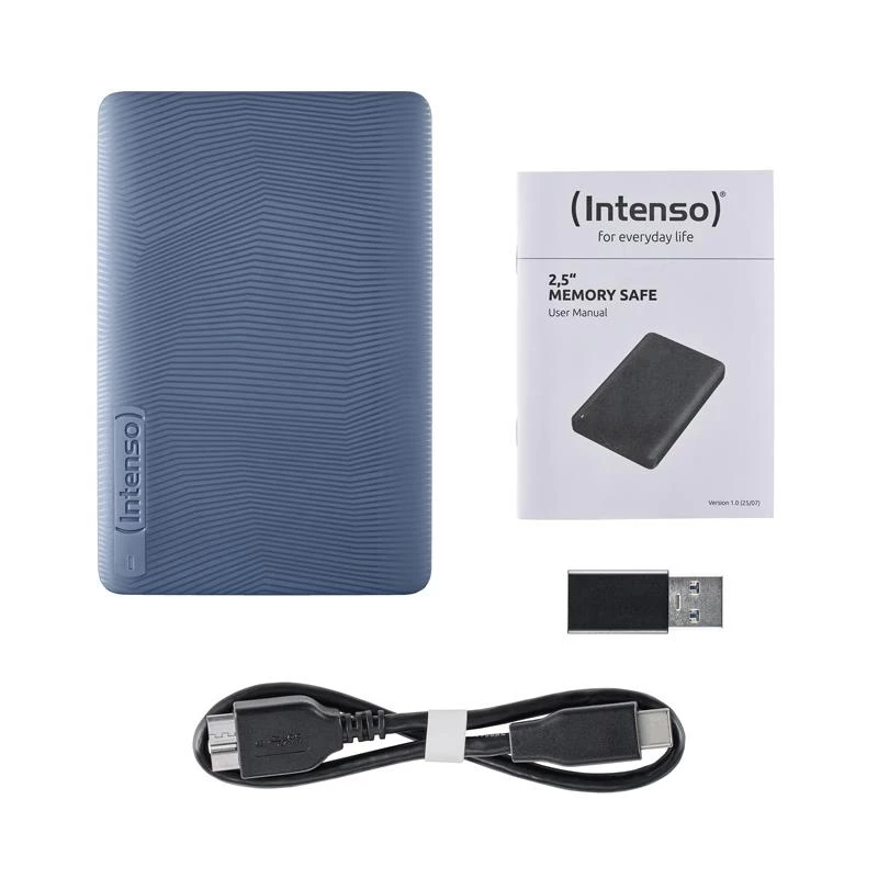 Väline kõvaketas | INTENSO | 1000 GB | Värv sinine | 6029565