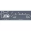 Cobi Wrecker Tow Truck RAM 3500 ehitusmänguasi COBI-24611, klotsikomplekt