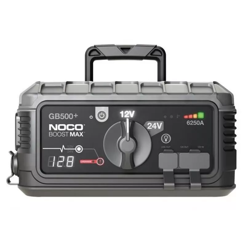 Stardikäiviti NOCO GB500 6250A 12V/24V, kaasaskantav akubooster autodele ja tarbesõidukitele