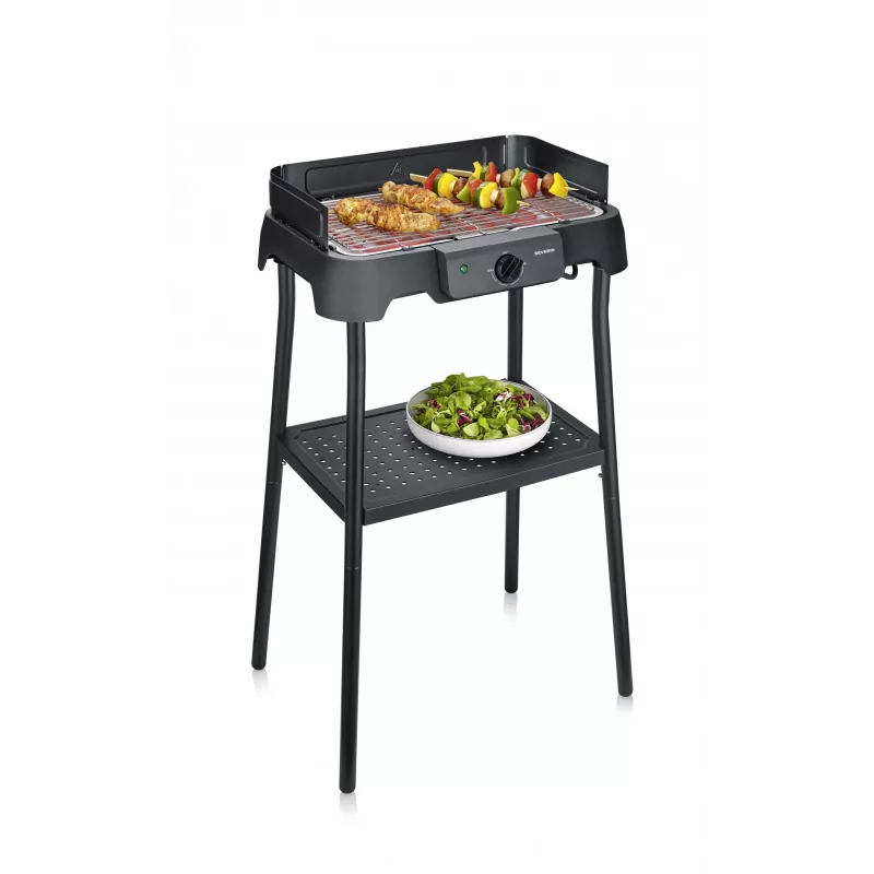 Lauagrill SEVERIN PG 8594 — 2000 W, ristkülikukujuline rest, must