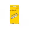 DeLOCK USB-jaotur USB USB-C 10 Gbps 2x Type-A 2x USB-C 35 cm kaabel