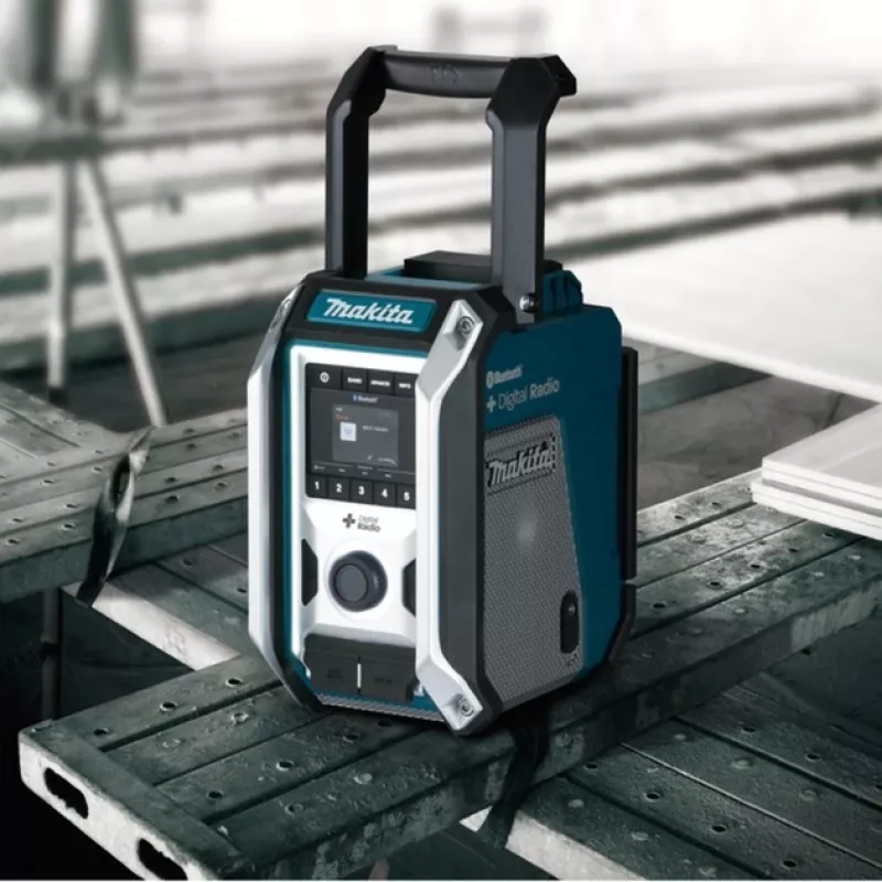 MAKITA RAADIO 12/14,4/18V DMR115 FM/DAB BLUETOOTH AUX USB