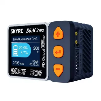 Akulaadija SkyRC B6AC Neo 10A AC DC LiPo Li-Ion LiFePO4
