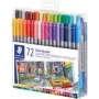 Viltpliiats Staedtler 3200 Peen/Eriti lai Mitmevärviline 72 tk