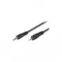 Wentronic Goobay Jack-Jack-ühenduskaabel, Must, 2 m - 3,5 mm pistik (3-kontaktiline, Stereo) > 2,5 mm pistik (3-kontaktiline, Stereo) (50459)
