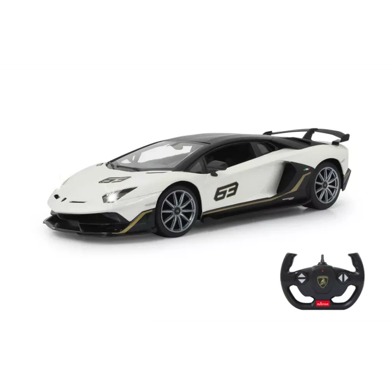 Jamara Lamborghini Aventador SVJ Performance 1:14 Valge 2,4 GHz A - sportauto - Elektriajam - 1:16 - Ready-to-Run (RTR) - Valge - poisid (405172)